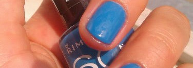 Rimmel 60 seconds 840 Blue Eyed Girl и Cушка Zinger Instant Outwear