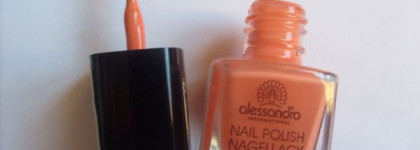 Напарник к блеску-мандарину: лак-клементин! Alessandro Nail Polish 935 Clementine