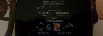 Эхо позапрошлого лета -  тени Chanel Lumieres Facettes #517 Oasis