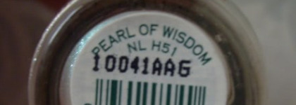 Счастье грибника - перламутровые опята! Лаки OPI NL H51 "Pearl of Wisdom" и OPI NL P02 "Nomad's dream"