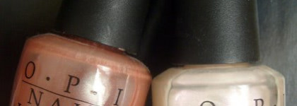 Счастье грибника - перламутровые опята! Лаки OPI NL H51 "Pearl of Wisdom" и OPI NL P02 "Nomad's dream"