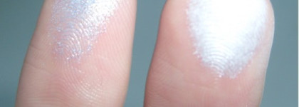 Два сизых глаза. Тени MAC Idol Eyes и тени the Body Shop #30