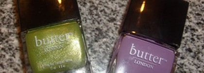 Летние лаки от Butter London! Яблочный Dosh и сиреневый Scoundrel