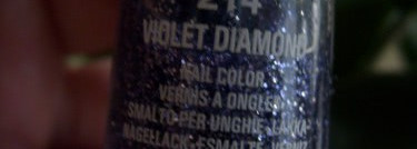 Фиолетовый бриллиант - сверкающий лак от Mavala "Violet Diamond", #214