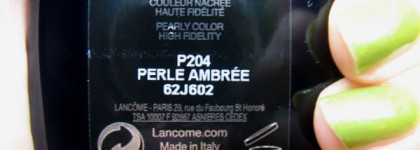 Ещё один тауп. Тени Lancome Hypnose Pearly Colour High Fidelity #P204 "Perle Ambree"