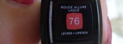 Верные друзья.  Помады-лаки Chanel Rouge Allure Laque #76 "Ming" и Chanel Rouge Allure Laque #707 "Empire"