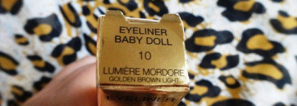 Моя прелесть... Жидкая подводка YSL Eyeline Baby Doll в оттенке №10 "Lumiere Mordore" (золотистый светло-каштановый)