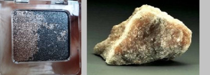 Вперёд, металлурги! Из коллекции Catrice "Metallure". Красная помада Catrice Metallure Lip Colour С03 "Alluring Red" и Мраморные тени Catrice Metallic Marbled Eye Shadow C02 "Metalfusion"