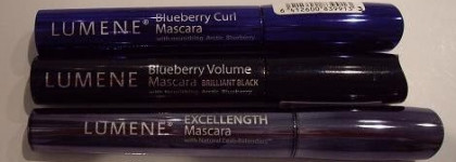 Три туши Lumene и мои реснички