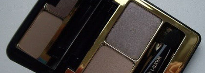 Тени оттенков кофейного напитка - Estee Lauder Silky Eyeshadow Duo (N01 Mocha)