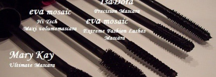 Трехгрошовые туши Lumene, Isa Dora, Mary Kay, Eva mosaic