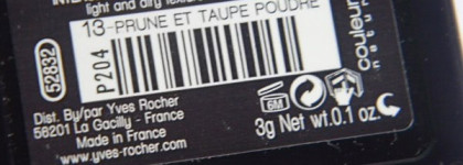 Yves Rocher: Intence Color Duo Eyeshadow 13 Prune et Taupe Poudre (Couleurs Nature)