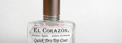 El Corazon: Quick Dry Top Coat 417 и ЖДСЛ (для нежных пальчиков)