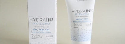 Увлажняющие маски: Avene Soothing Moisture Mask и Dermedic Hydrain3