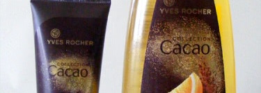 Yves Rocher: Cocoa&Orange Hand Cream and Perfumed Shower Gel (Cacao Collection)