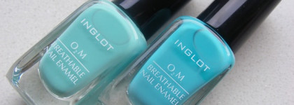 Inglot O2M Breathable Nail Enamel 665 и 687