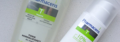 Pharmaceris: T-series Normalizing Toner and Exfoliating Night Cream
