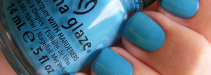 China Glaze Nail Lacquer with Hardeners Flyin` High 865