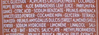 Yves Rocher Exfoliating Shower Gels Organic Raspberry and Yellow Peach