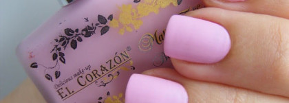 El Corazon: Matte Effect Nail Polish №118