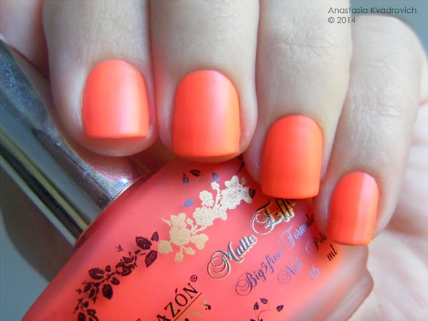 El Corazon Matte Effect Nail Polish 143 Neon