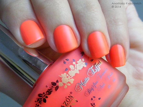El Corazon Matte Effect Nail Polish 143 Neon