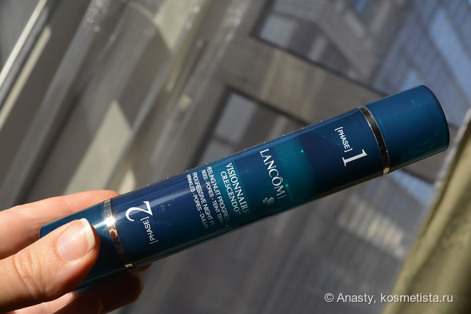 Lancome Visionnaire - Crescendo Peel Cream и Advanced Skin Corrector