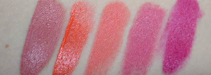 5 очень разных помад: Yves Rocher, Oriflame, Clinique, Avon