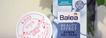 Патчи под глаза: IYOB (Корея) vs. Balea (Германия)