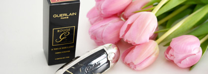 Люксовый нюд на каждый день: Rouge G de Guerlain Luxurious Lipstick 59 Satin Pink Rosewood