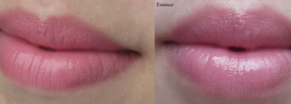 Две розовые помадки (Revlon и Essence)