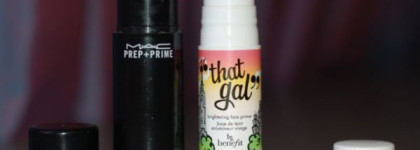 База под макияж Benefit «That Gal», сравнение с MAC Prep+Prime