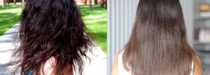 Бразильское кератиновое выпрямление волос