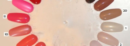 Мои лаки на "ромашке" (часть 1)
