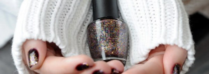 Темный баклажан OPI Eieffel for this color и его преображение