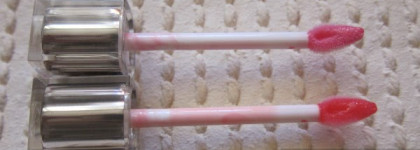 Lancome Color Fever Gloss в оттенках № 142 - Red Red Rose и № 334 – Lancome Rose