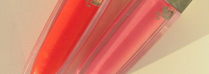 Lancome Color Fever Gloss в оттенках № 142 - Red Red Rose и № 334 – Lancome Rose