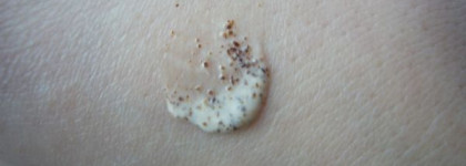 Скраб для лица Чистая линия, или как я последовала примеру большинства