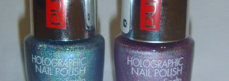 Умопомрачительная новинка от Pupa-голографические лаки. Pupa holographic nail polish 033 и 036