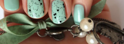 Знаменитые горошинки Nubar White and Black Polka Dot