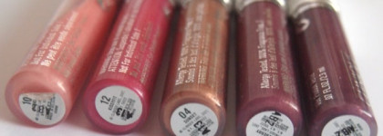 Привет из Дьюти-Фри-набор блесков Clinique Exclusive Long last glosswear SPF 15 №04, 10, 12, 13, 18