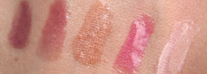 Привет из Дьюти-Фри-набор блесков Clinique Exclusive Long last glosswear SPF 15 №04, 10, 12, 13, 18