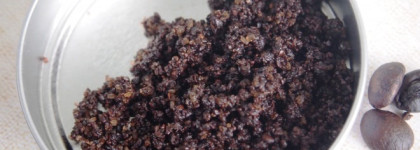 Кофейный скраб Riche Coffee Bean Scrub Cocount+сравнение со Skrab