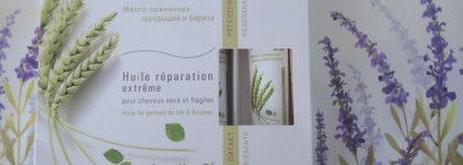 Green mama восстанавливающее "горячее" масло для сухих и ломких волос