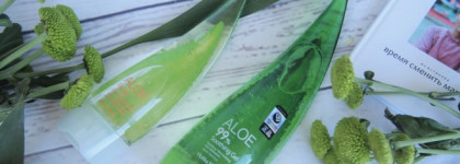 Два больших листа алоэ Holika Holika