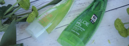 Два больших листа алоэ Holika Holika