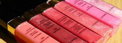 Набор мини блесков для губ Chanel Levres Scintillantes Glossimer