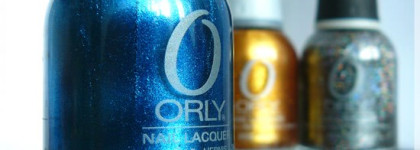 Лаки для ногтей Orly Glitz&Glamour, Sweet Peacock и Rock Solid