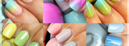 Градиент в маникюре. Основные приемы