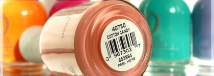 Летние оттенки Orly: Green With Envy, Blushing Bud, Cotton Candy, Cashmere Cardigan, Sol Cabana